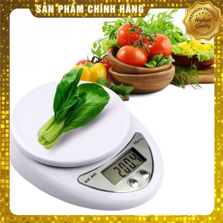 Cân thực phẩm điện tử mini cầm tay - đồ dùng gia dụng nhà bếp thông minh- Cân điện tử thực phẩm cho nhà bếp 5kg - cân tiểu ly điện tử kèm pin siêu tiện lợi