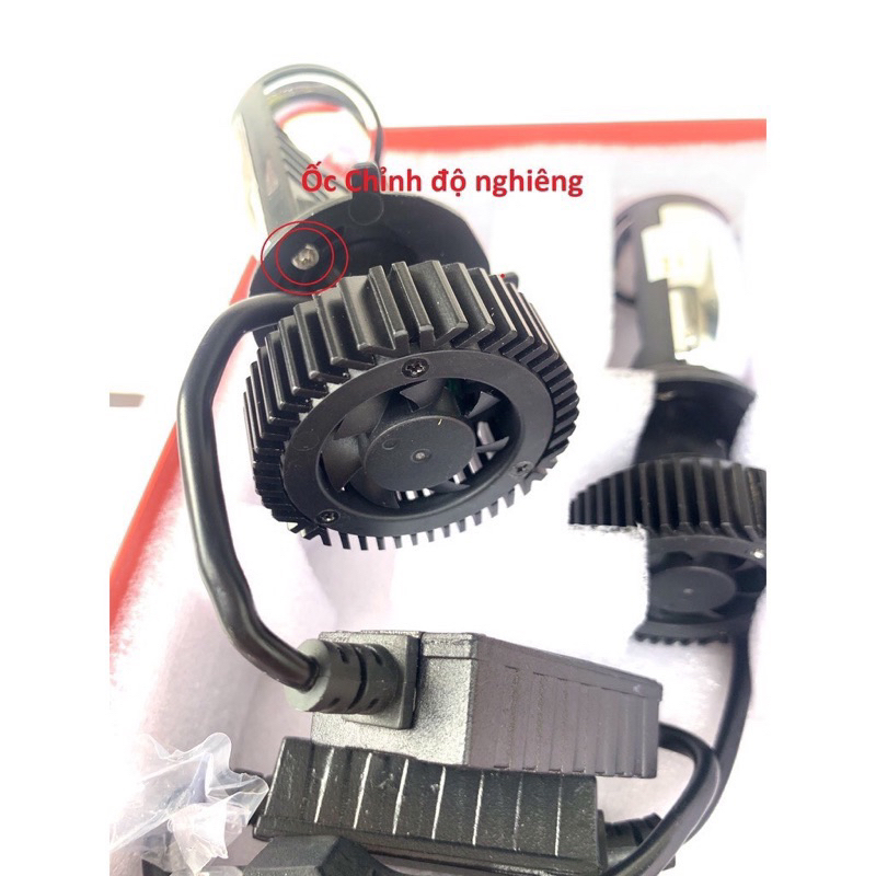 Bóng Đèn Pha Led Bi Cầu Mini T9 Siêu Sáng 12V - 24V 36W ( Chân H4 ) Chính Hãng