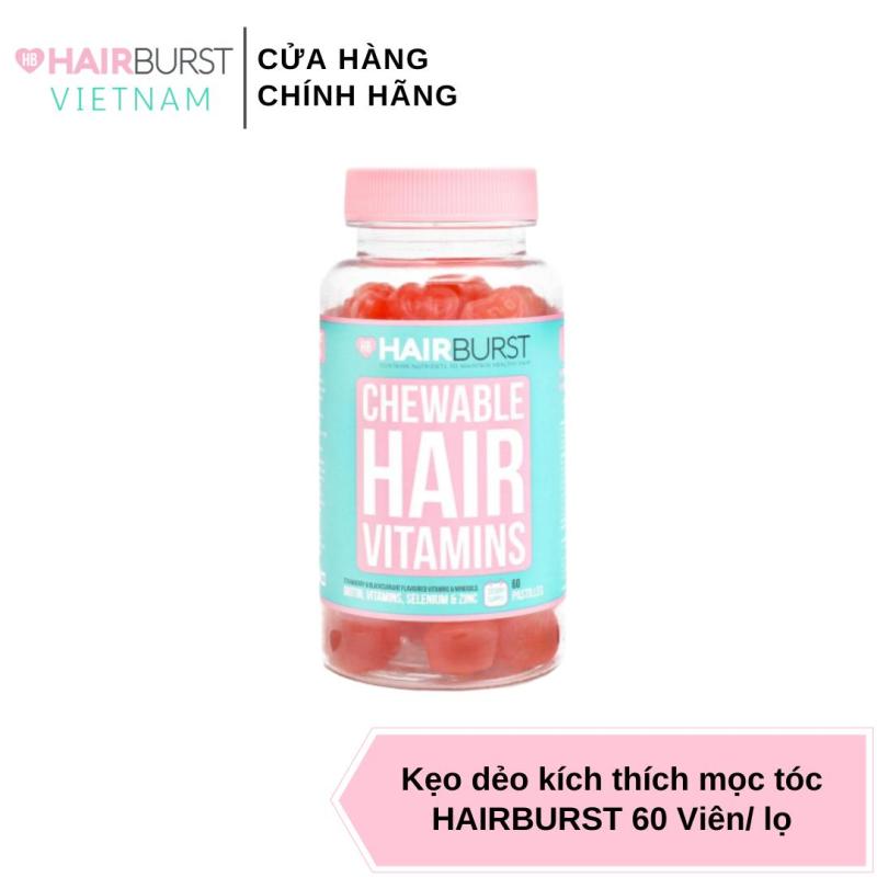 HAIRBURST Việt Nam - Kẹo Nhai Hairburst Chewable Hair Vitamins 5 g × 60 Viên nhập khẩu