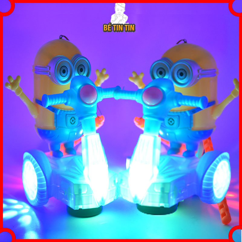 Lồng đèn trung thu minion có đèn nhạc vui nhộn cho bé