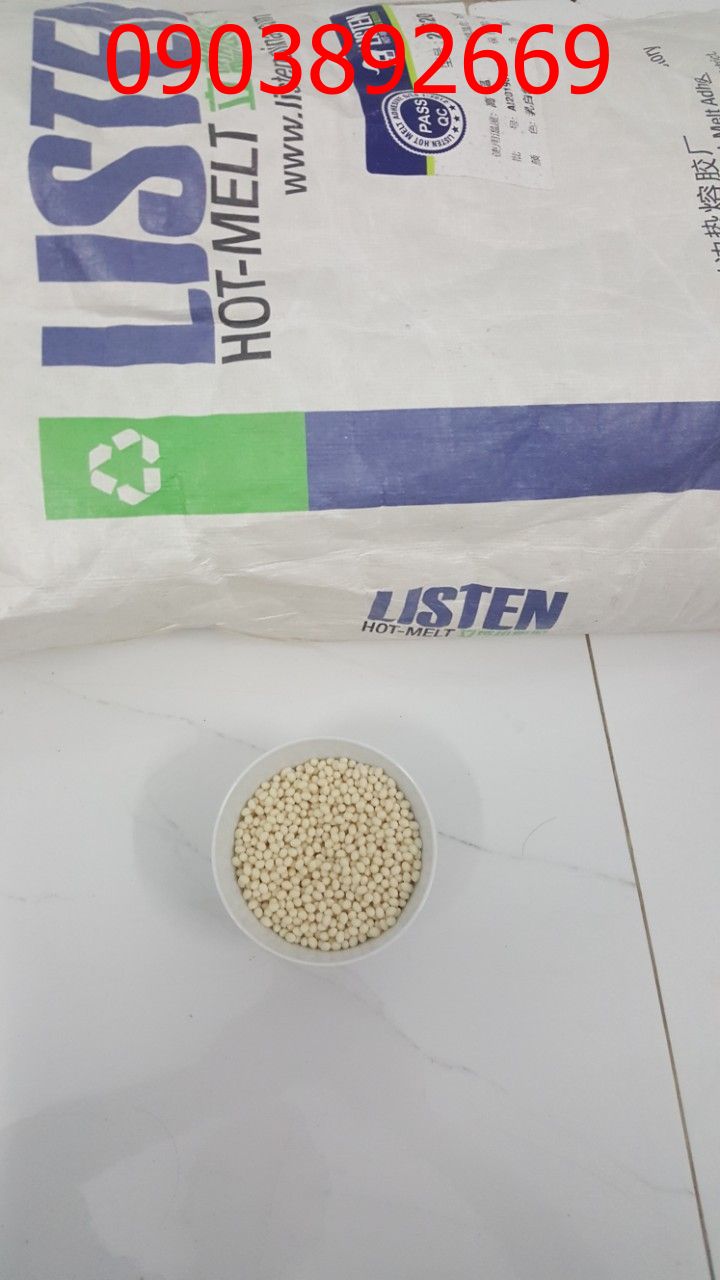keo hạt dùng cho máy dán cạnh gỗ - 1bao 25kg