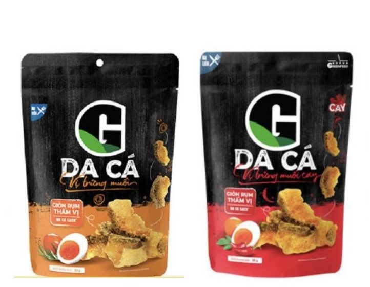 Da cá trứng muối G Kitchen bịch 25G