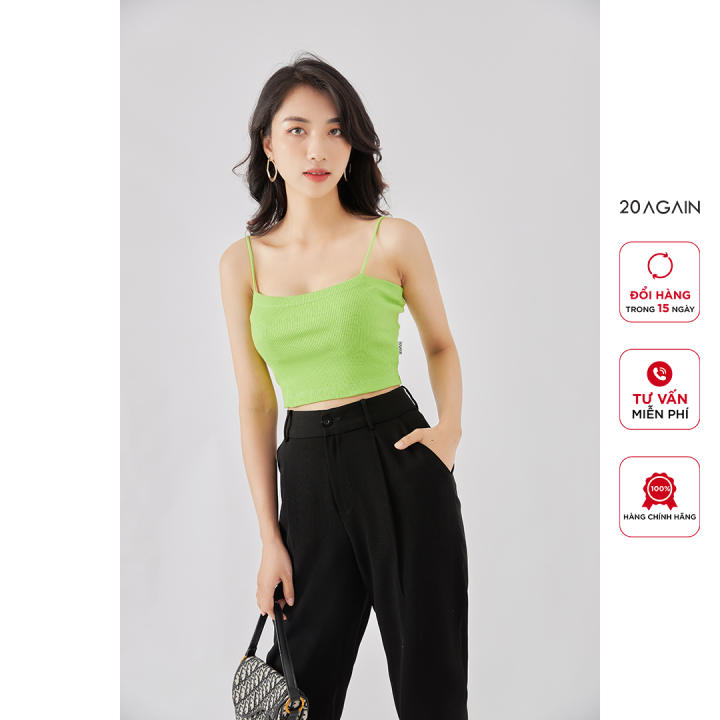 Áo 2 dây Croptop 20 AGAIN quyến rũ, sexy ATW0828 – 20AGAIN ,SKU : 1458361558_VNAMZ-7080040409 >>>🇻🇳 Top1Vietnam 🛒>>> lazada.vn 🇻🇳🇻🇳🇻🇳🛒🛍🛒