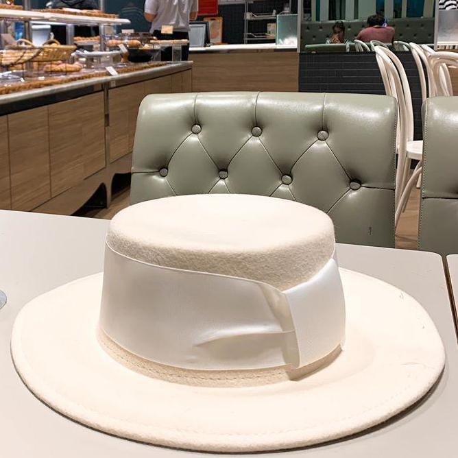 Mũ dạ nữ, Mũ lông cừu ép, Mũ dạ vành rộng, Mũ thời trang, Mũ dạ ép, Mũ rộng vành lông cừu ép cao cấp