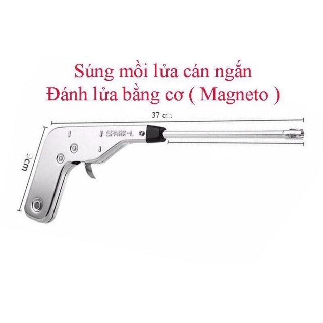 [LOẠI TỐT] Dụng Cụ Mồi Lửa Bếp Gas Dài 27cm VL-Light Chất Liệu Inox