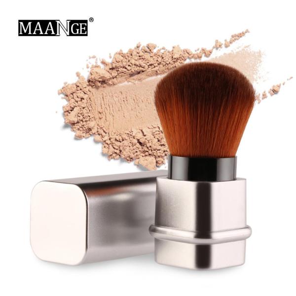 Cọ trang điểm MAANGE lông mềm có thể thu vào dùng tán phấn phủ/phấn má hồng