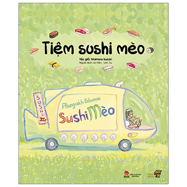Fahasa - ehon - mọt sách mogu - tiệm sushi mèo