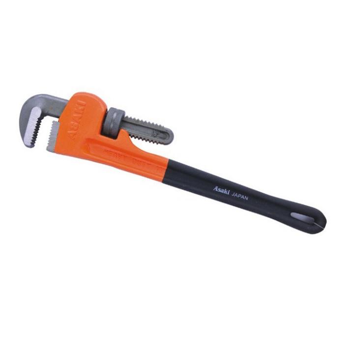 Mỏ lết răng Asaki AK-633 C2-12inch (Đen)