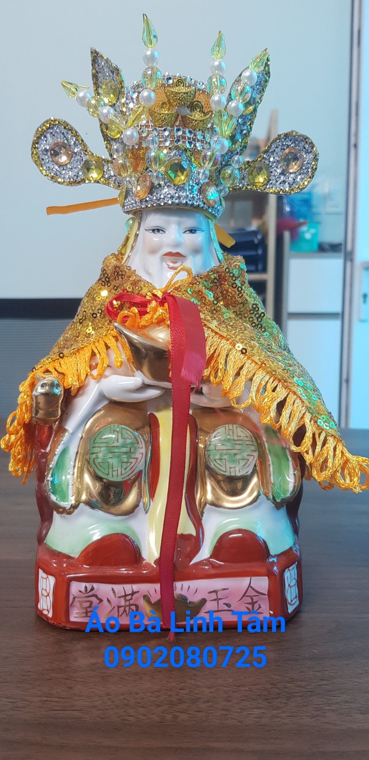 Áo Thần Tài-Thổ Địa (Kim Sa)