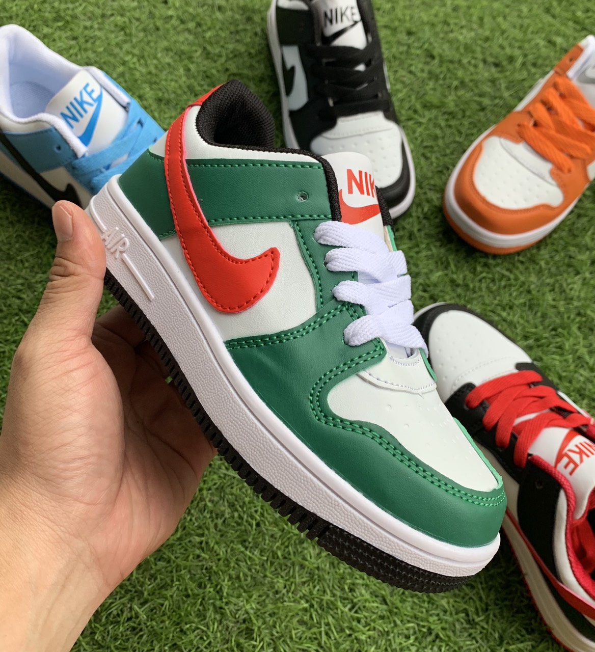 Giày Sneaker Bé Trai Bé Gái AIR FORCE Size 32-37 ( Ảnh Thật)