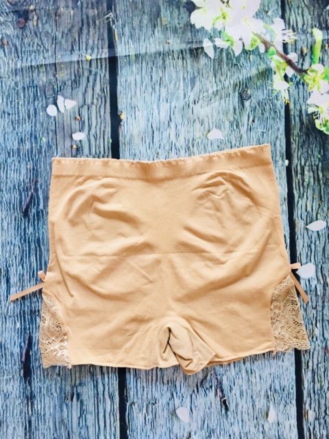 Quần đùi mặc váy cotton pha viền ren cực đẹp