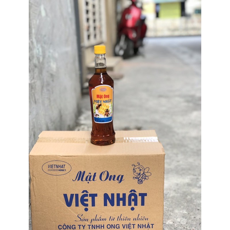Mật ong Việt Nhật 800g, mật ong nguyên chất