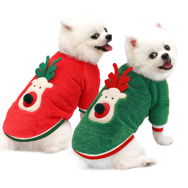 Áo Tuần lộc Noel dành cho chó mèo