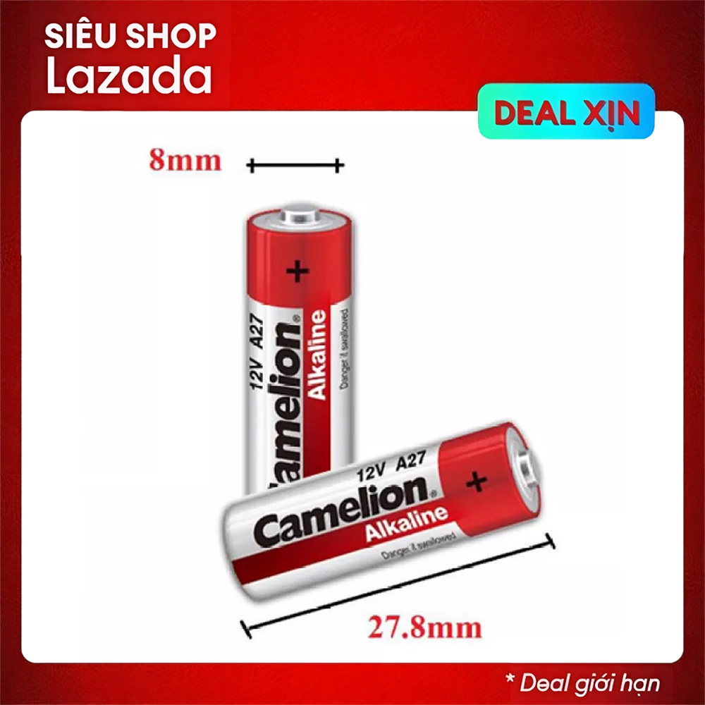 Pin Camelion A27 Alkaline điện áp 12V