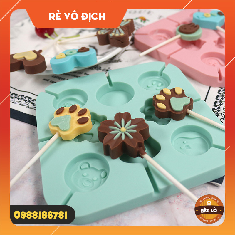 Que làm kẹo mút set 20 que - Dụng cụ làm bánh