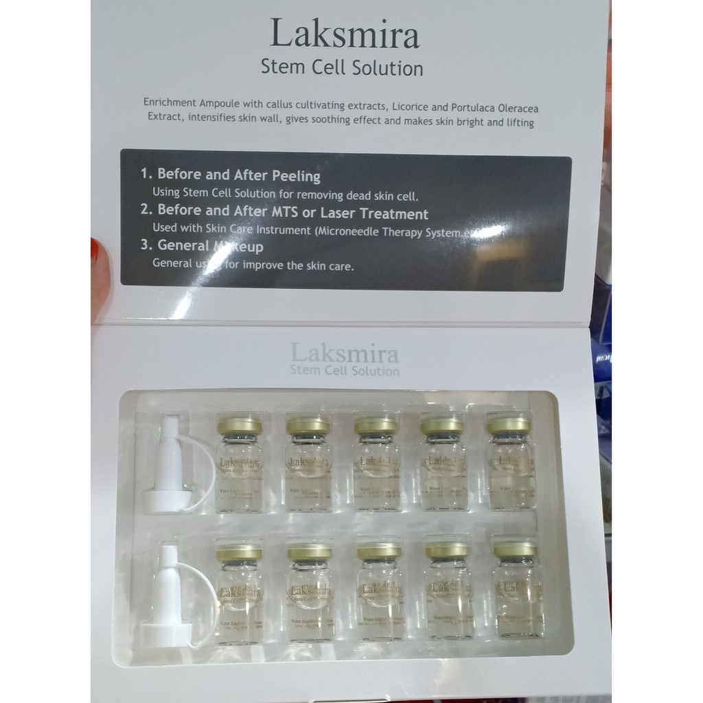 Tế bào gốc Laksmira Stem Cell Solution Hàn Quốc 1 Ống
