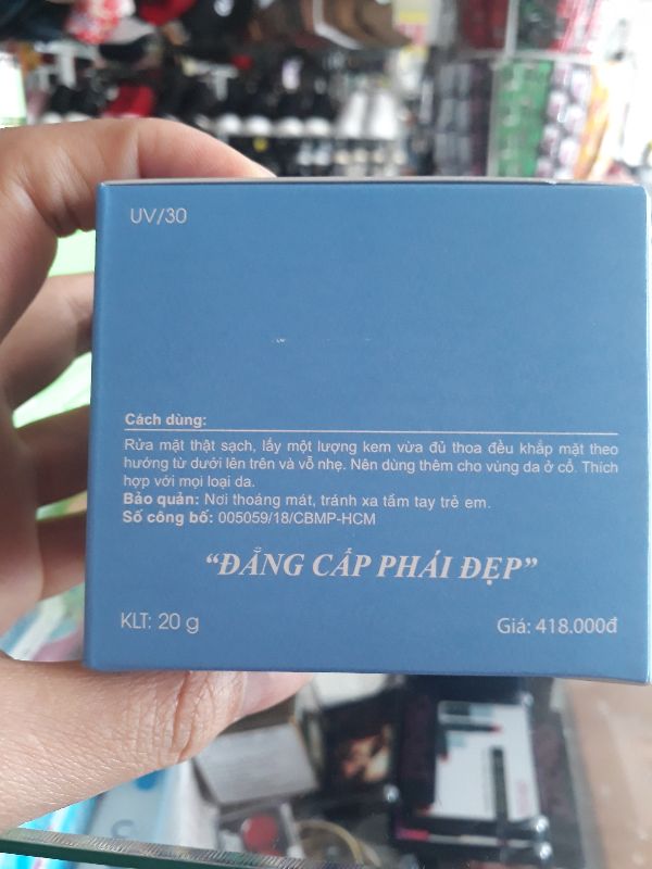 Kem Trắng Da Thảo Dược Zara. 20G