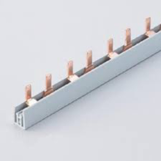 Thanh lượt dùng cho MCB tép 1 pha, 2 pha, 3 pha hiệu Kentech, cây dài 1 mét loại đồng đỏ