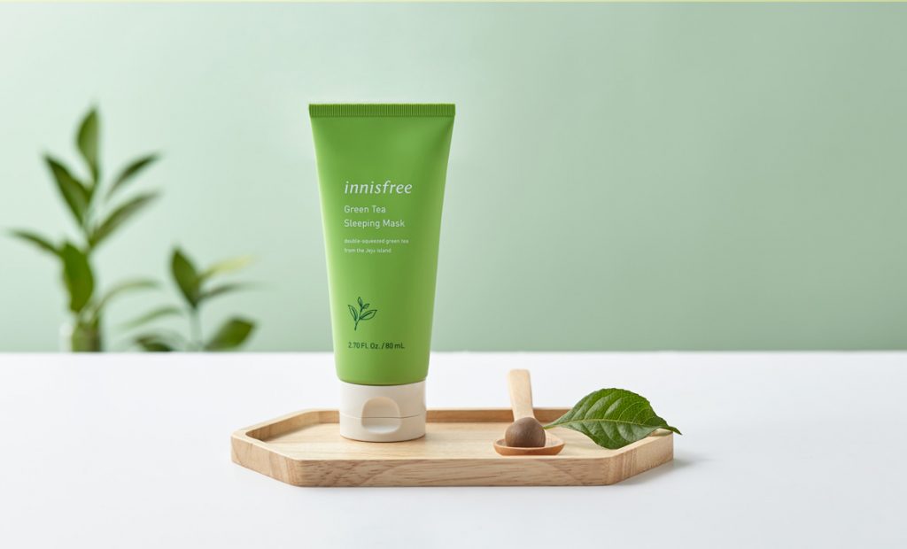 sữa rửa mặt trà xanh innisfree mẫu 2019