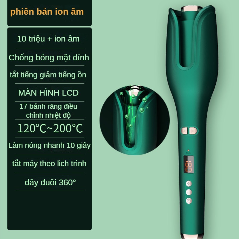 POCKETOP Máy uốn tóc tự động uốn được lượng tóc lớn