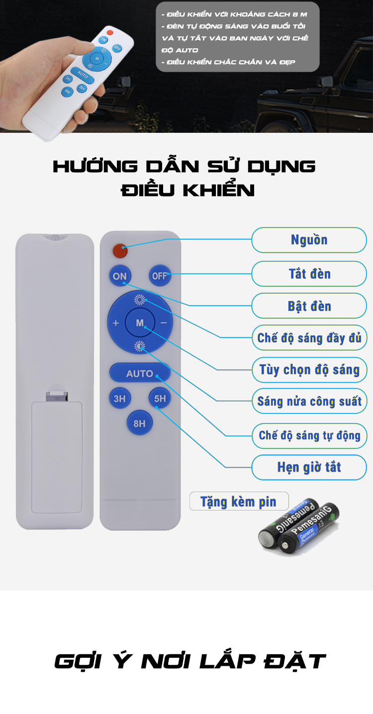 ĐÈN BÀN CHẢI NĂNG LƯỢNG MẶT TRỜI 300W