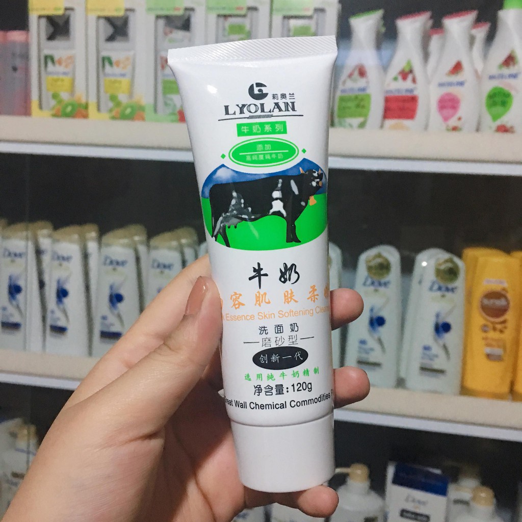 Sữa Rửa Mặt Bò Lyolan