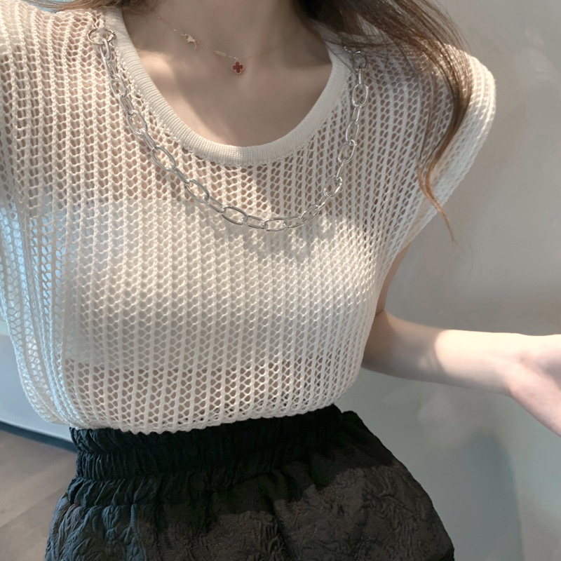 Áo lưới sát nách cánh dơi thời trang