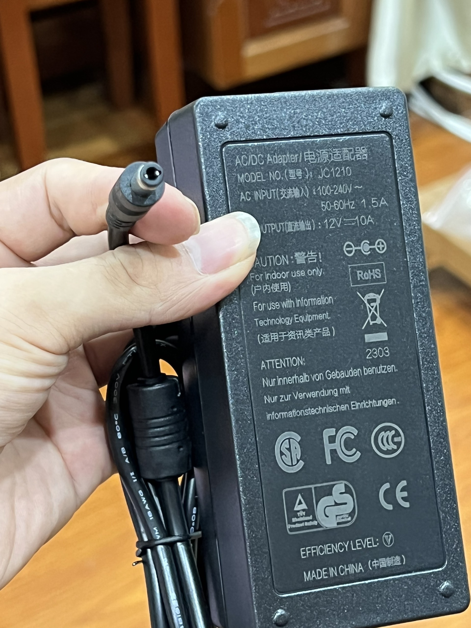 ADAPTER 12V 10A BẢN GỐC