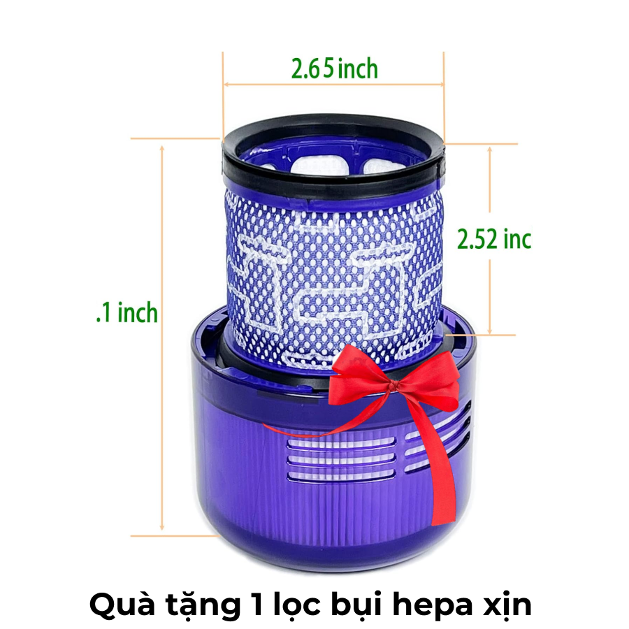 [Tặng lọc hepa] Pin máy hút bụi Dyson V11 V15