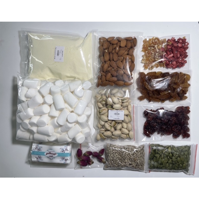 Set kẹo Nougat Ít Ngọt 900g