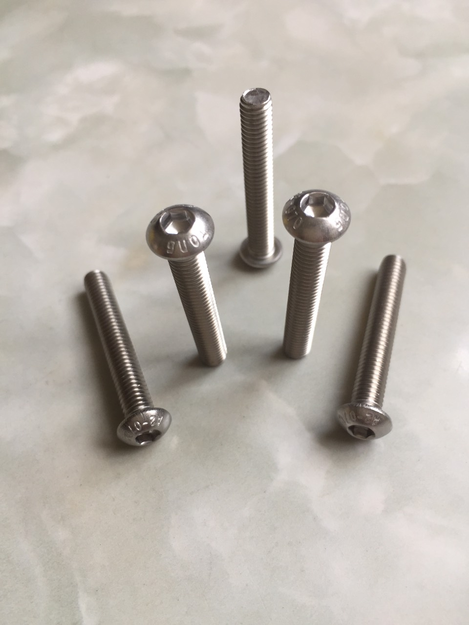 COMBO 25 CON BULONG LỤC GIÁC INOX 304 ĐẦU DÙ M6X40 M.E HOÀNG KHANG