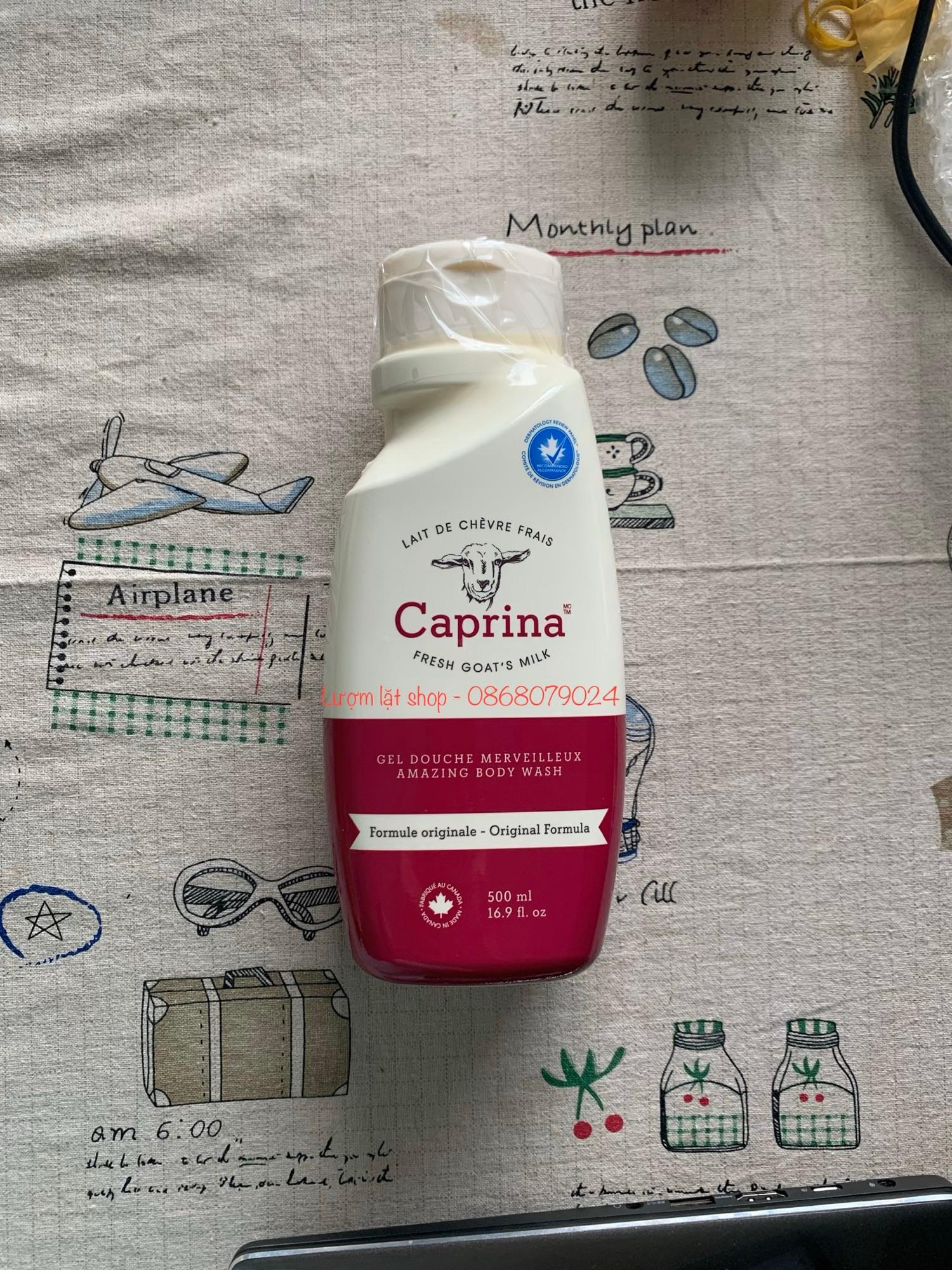 SỮA TẮM SỮA DÊ FRESH GOAT'S MILK CAPRINA 500ML