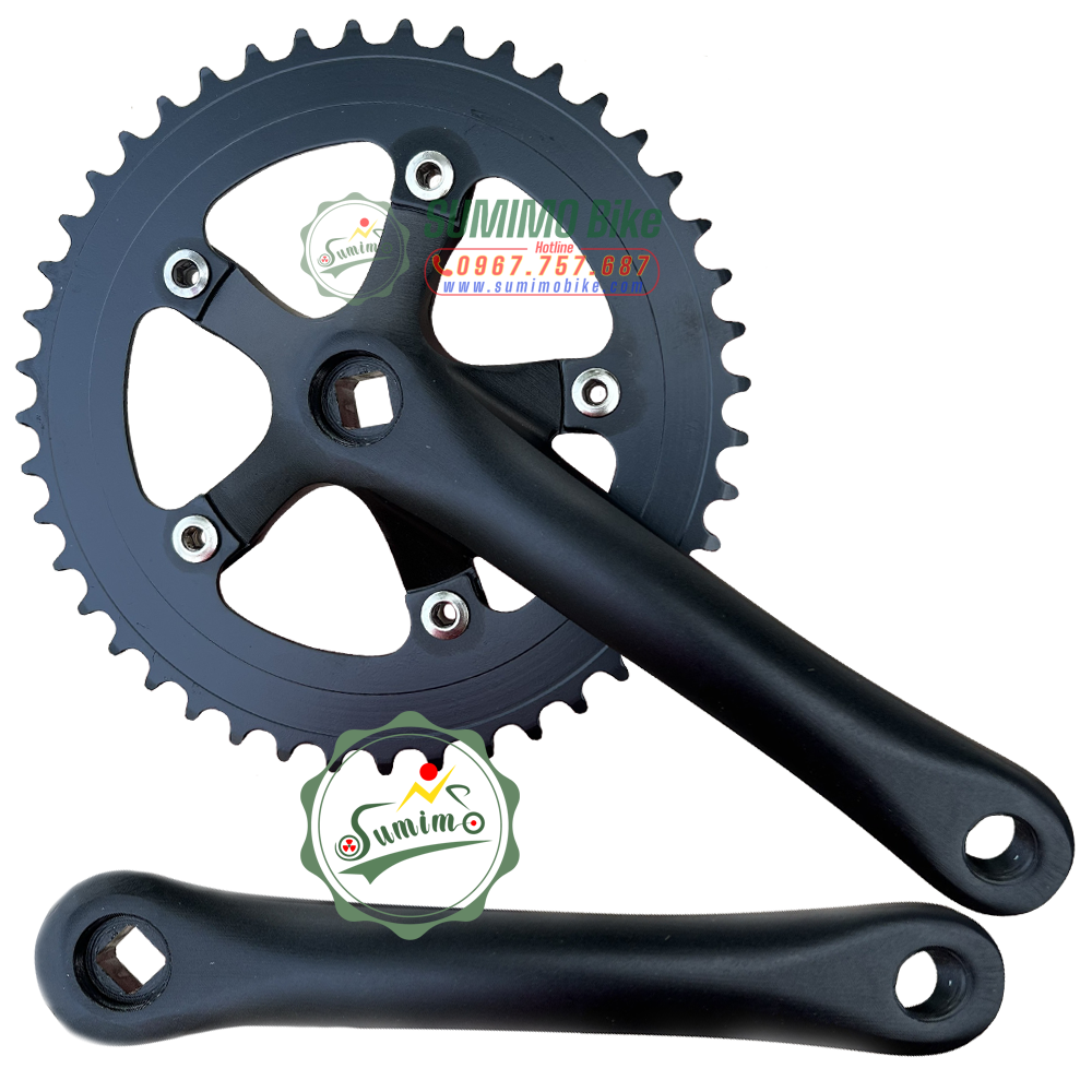 Giò dĩa nhôm 5 chấu cho xe đạp fixed gear