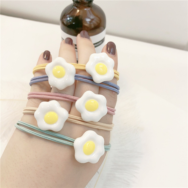 Dây cột tóc buộc tóc hình trứng đẹp siêu cute