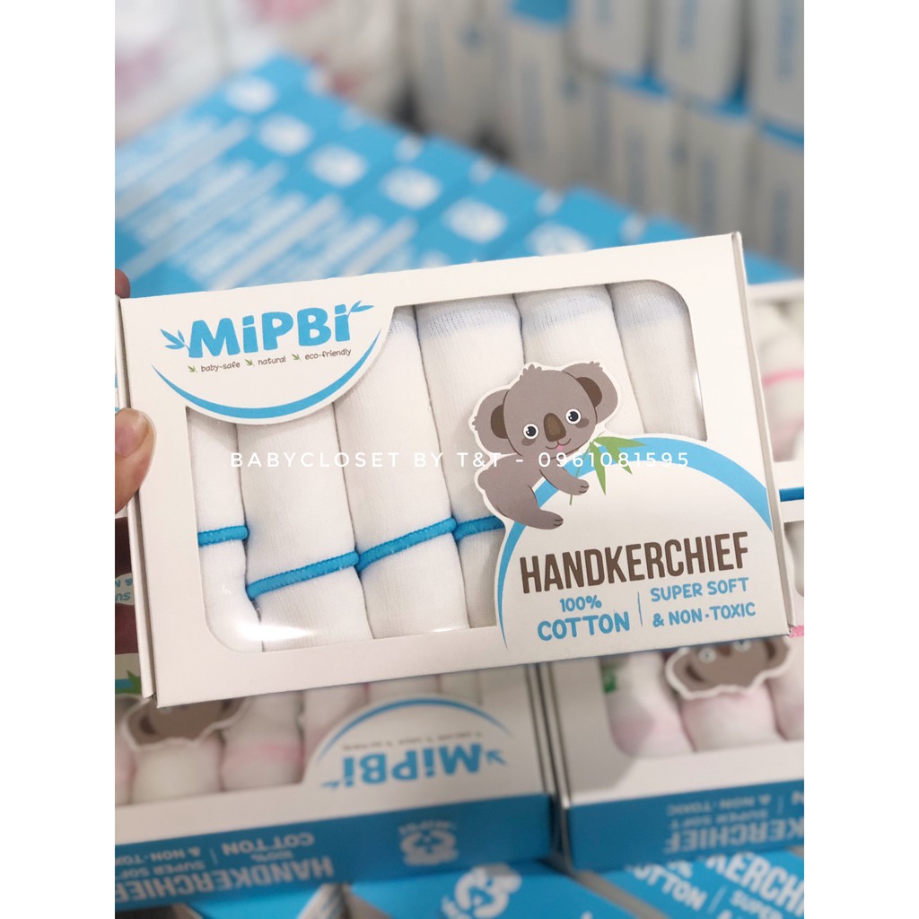 Khăn sữa cotton Mipbi