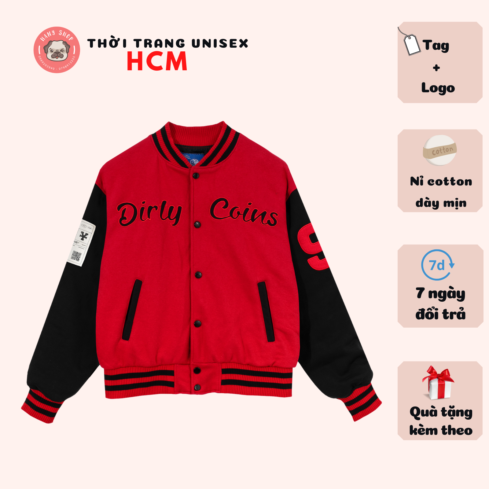 Áo khoác Bomber nam chất liệu da lộn màu đỏ đô JB1.1.BNO1M16 | May đo vest  nam | Dunnio Tailor - Hệ thống thời trang may đo