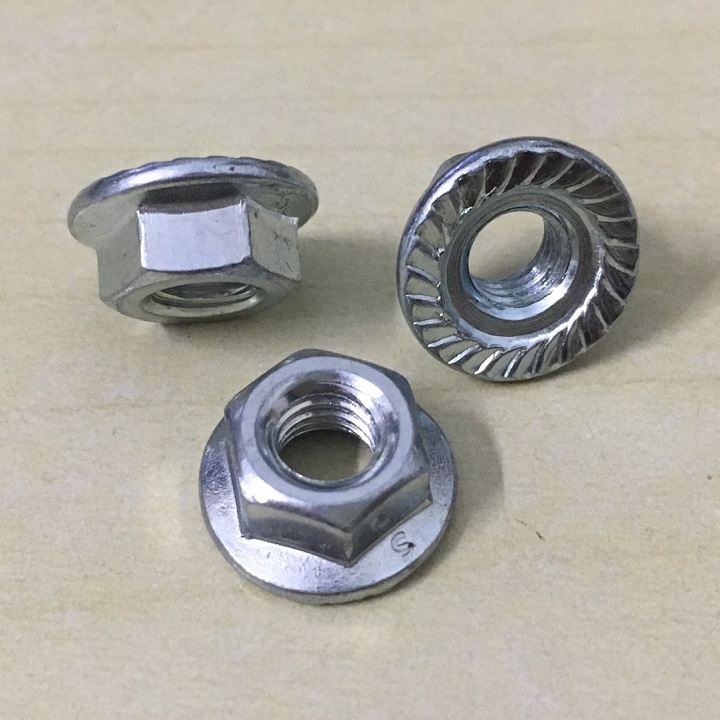 M6 - 20 CON ĐAI ỐC LÔNG ĐỀN - TÁN LÔNG ĐỀN 6li