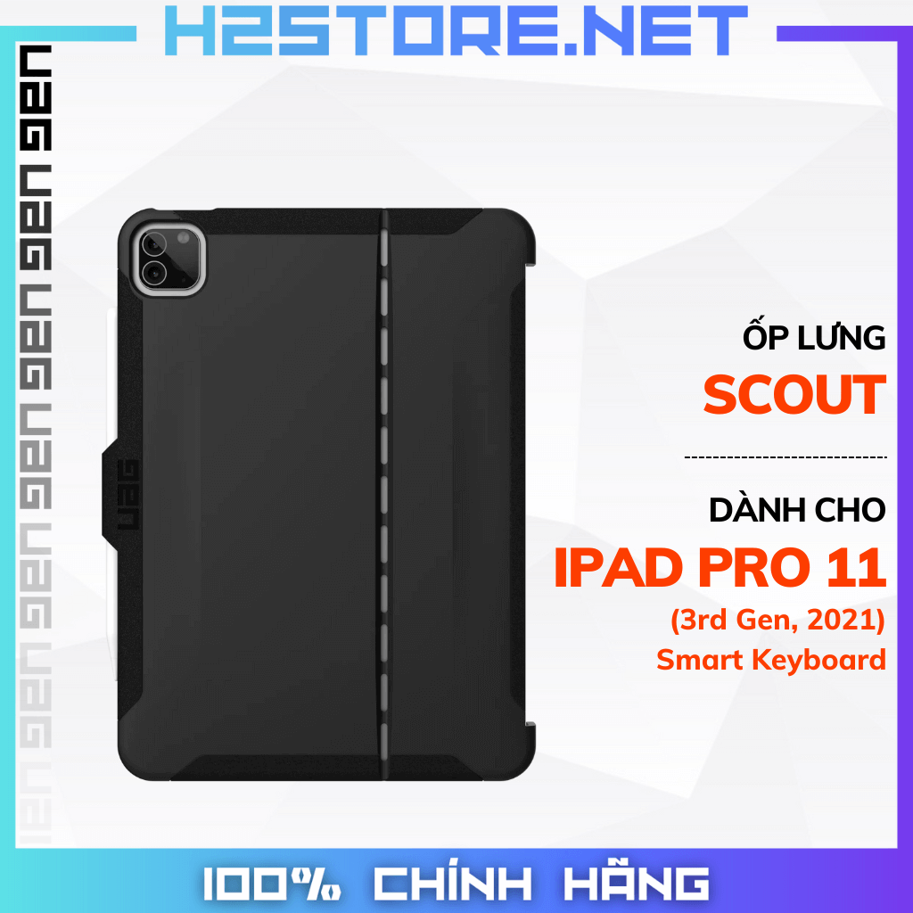 Ốp lưng UAG Scout cho iPad Pro 11" (2021) tương thích Magic Keyboard