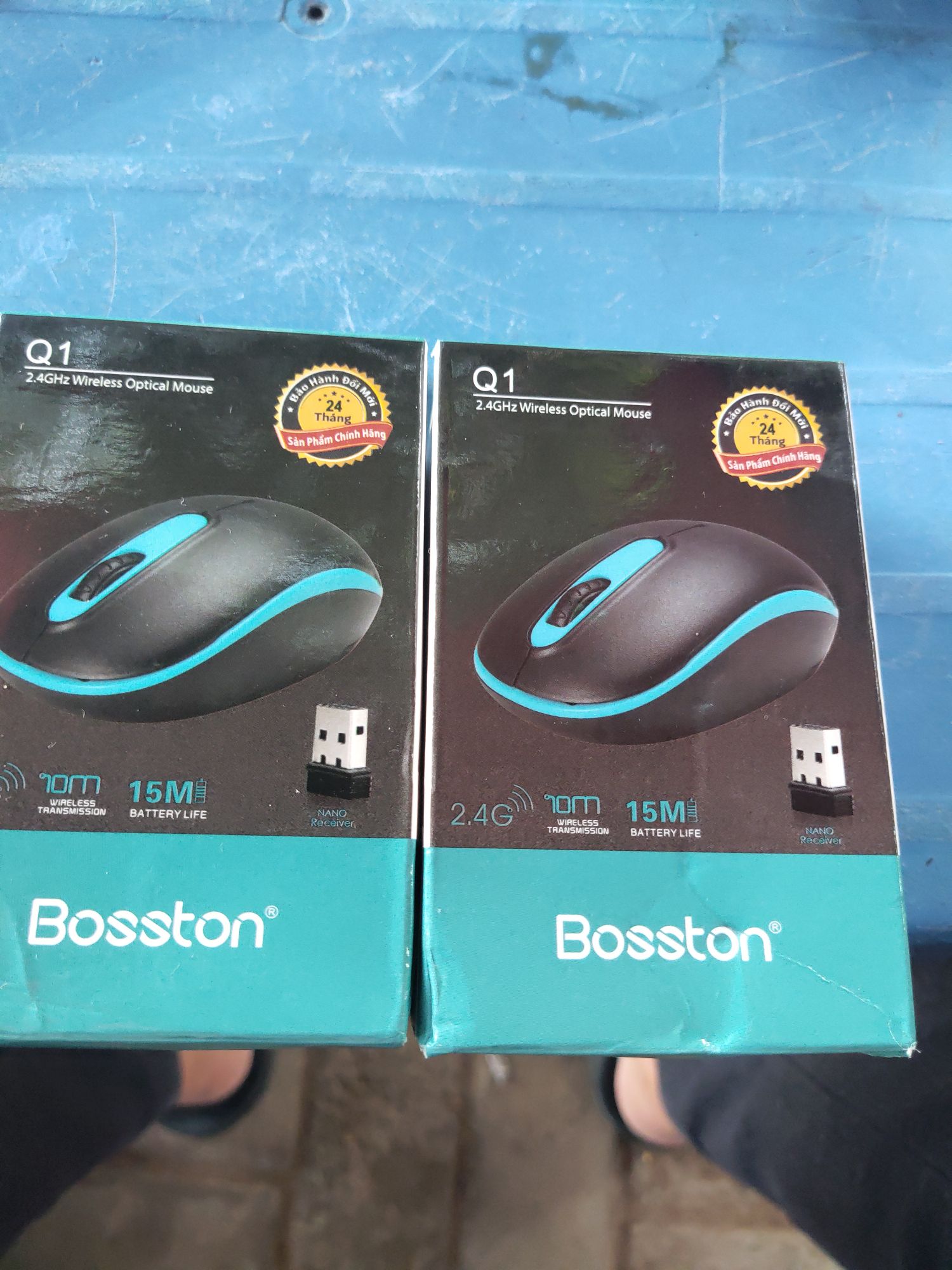 [HCM]Chuột không dây Bosston. Bảo hành 24 tháng.
