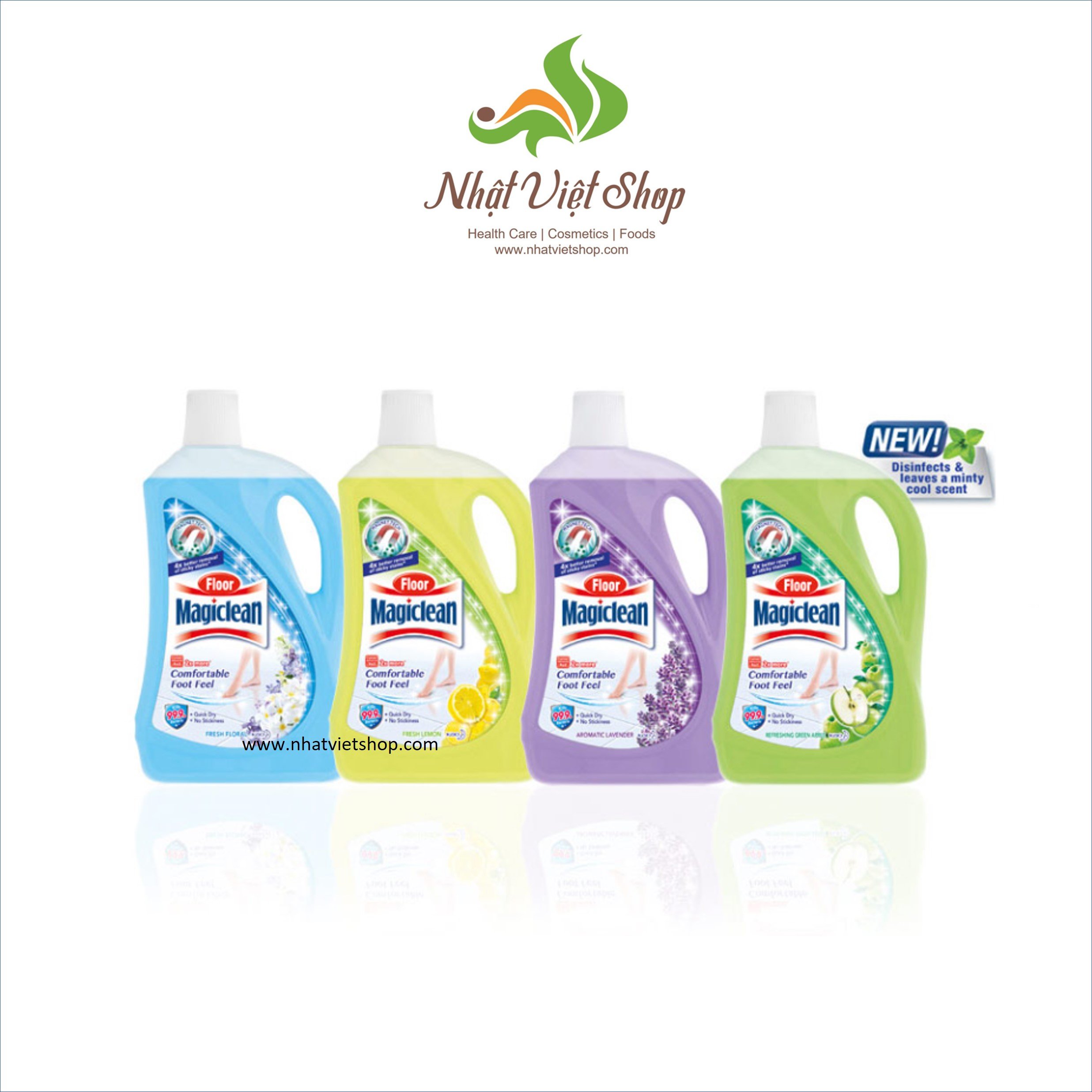 NƯỚC LAU SÀN MAGICLEAN 2 LÍT/CHAI