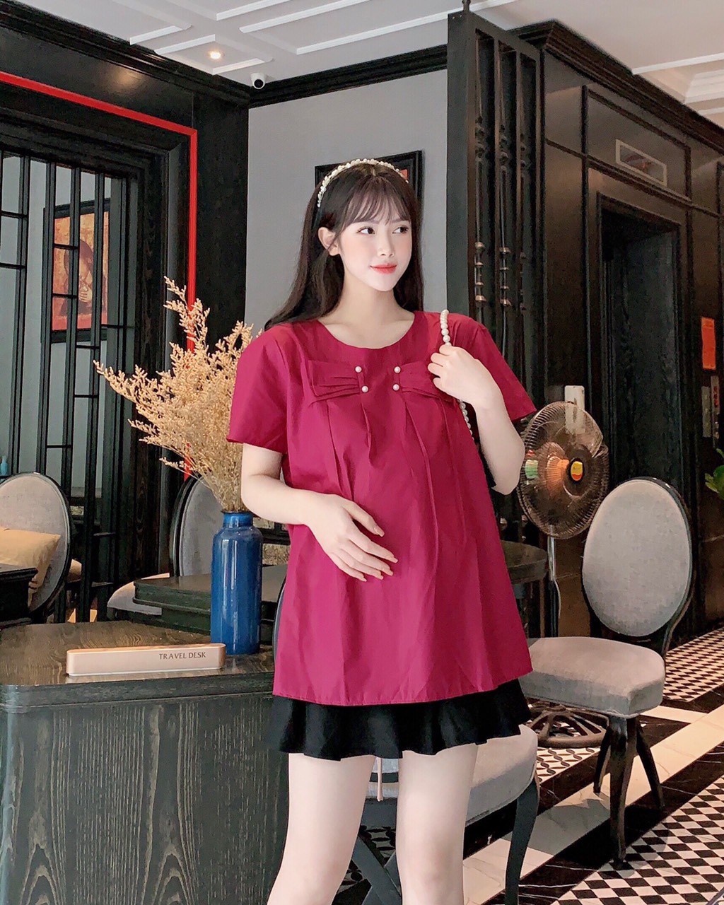 Áo bầu xinh mẫu mới 2020