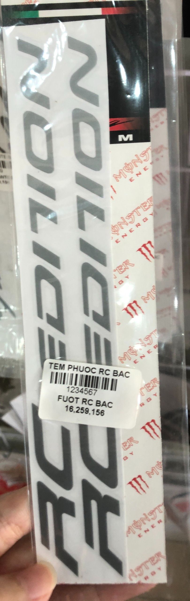 CẶP TEM DÁN PHUỘC ( FUOC) RC-EDITION, CẮT SIÊU NÉT ( NHIỀU MÀU )