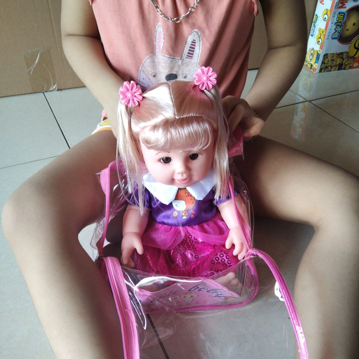 Đồ chơi búp bê có hương thơm biết nói, khóc, cười kèm túi sêu yêu cho bé