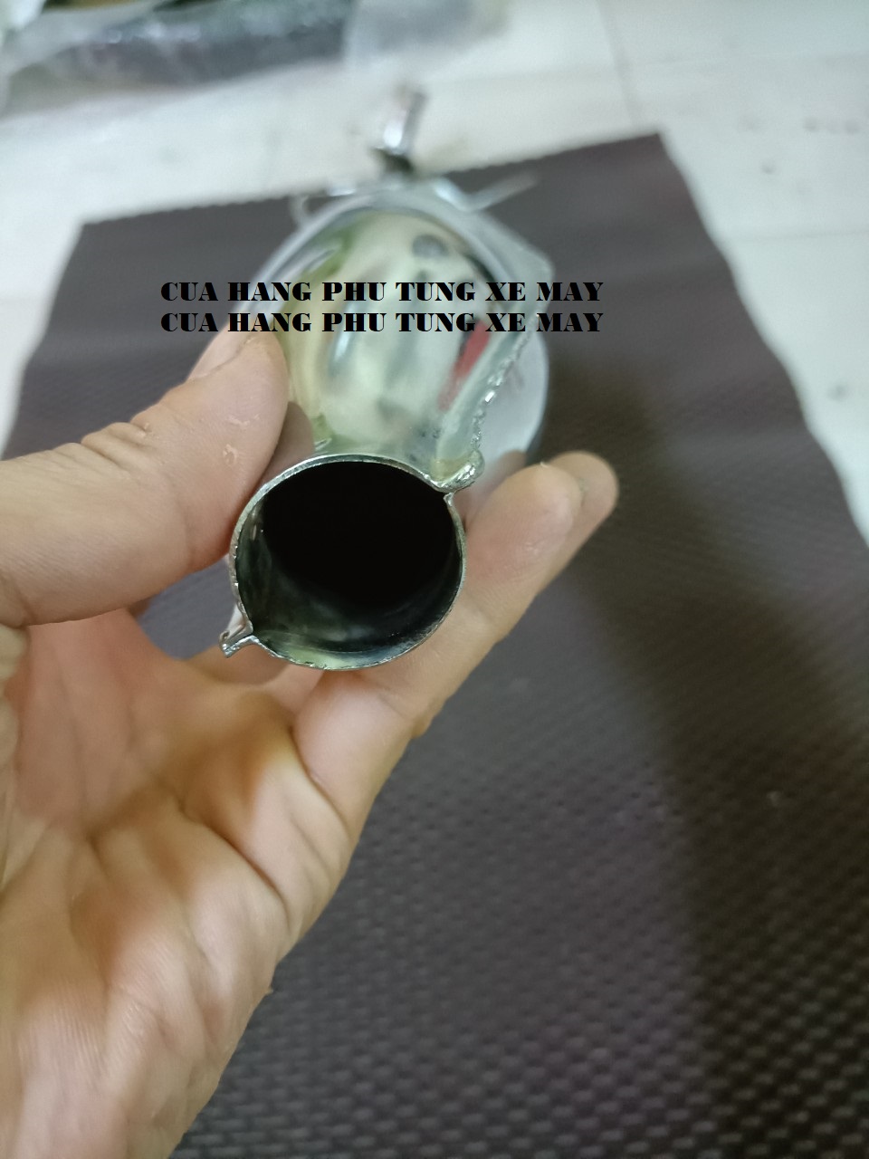 Pô dame móc cam xăng cho xe Wave nhỏ, Dream, Cub - pô xe máy