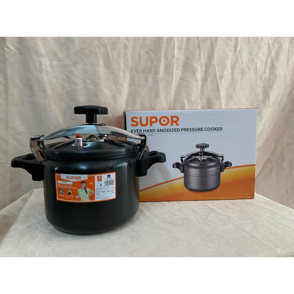 Nồi áp suất Oxy Hóa Cứng Supor YGH22- 6.0 Lít
