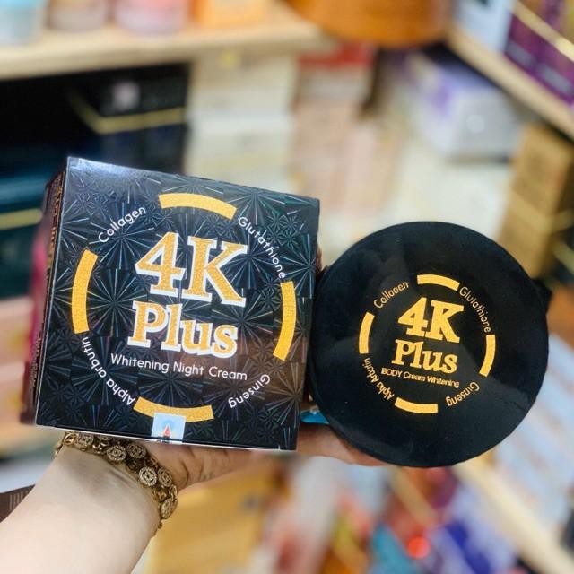 Kem dưỡng siêu trắng body 4K plus Thái Lan