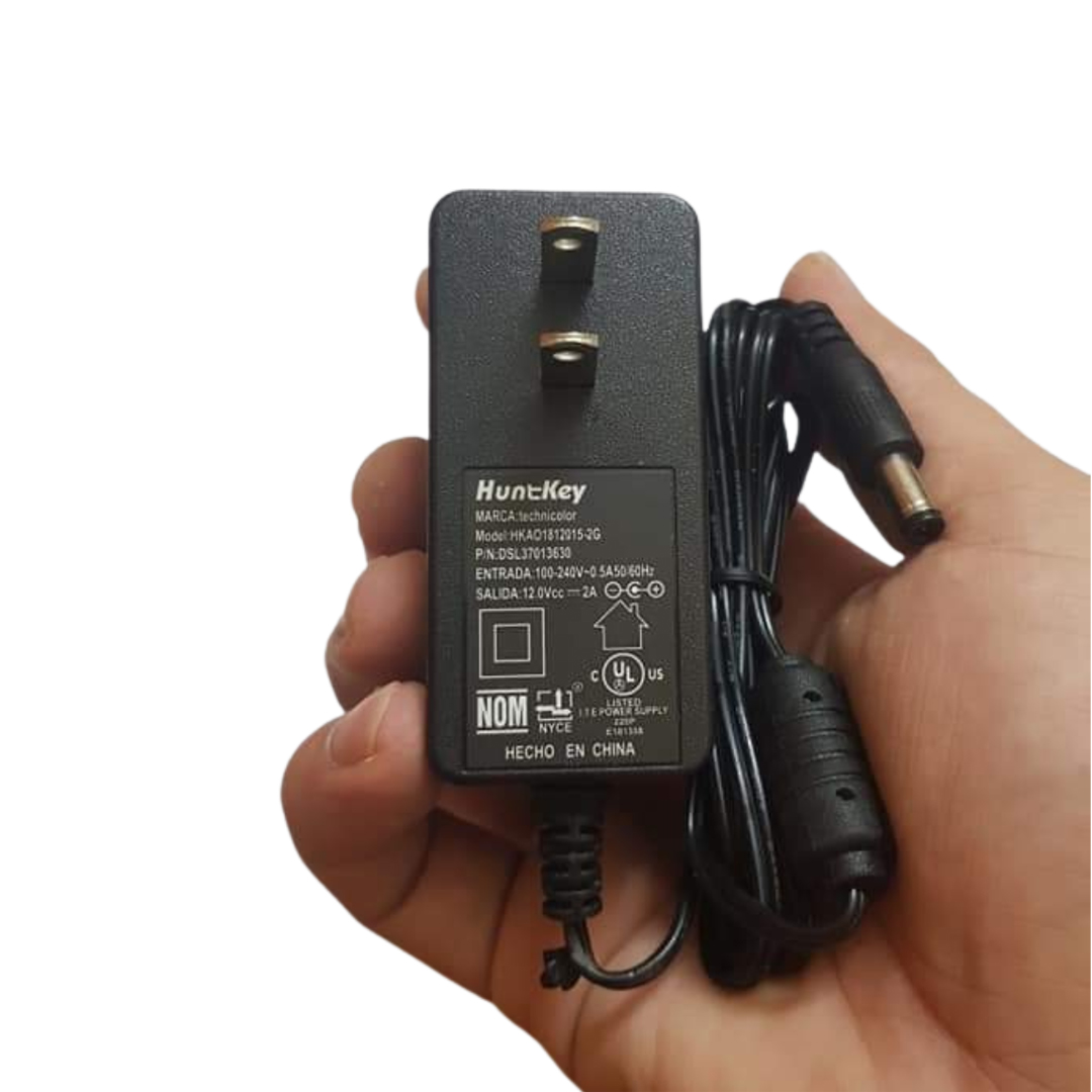Nguồn camera 12V 2A chân cắm 5.5mm x 2.1mm
