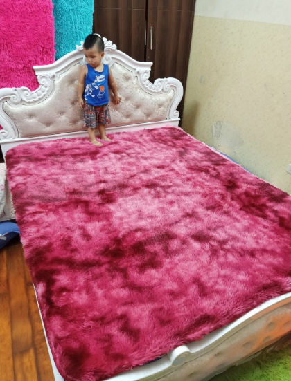 Thảm lông chụp ảnh trải sàn