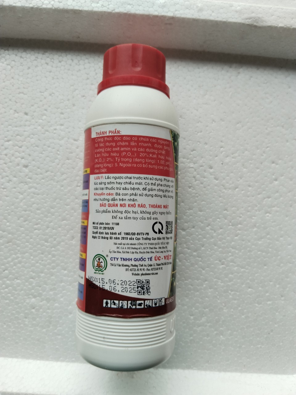 Phân bón lá SIÊU LÂN ĐỎ ( Giá bán chai 500ml)
