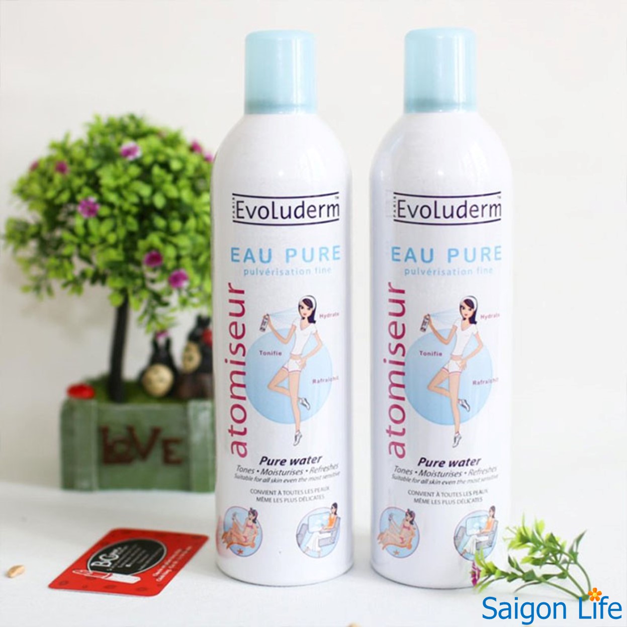 Xịt Khoáng Cấp Ẩm Evoluderm Atomiseur Eau Pure